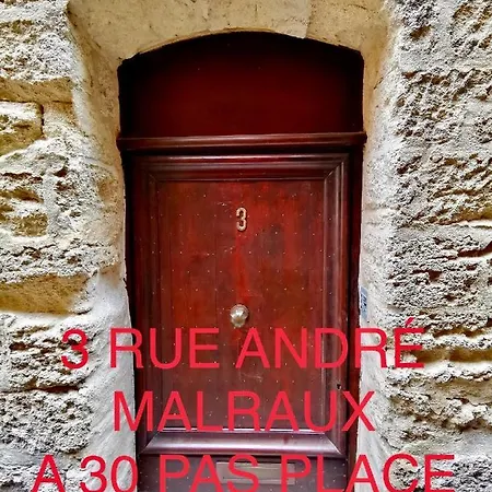 Appartement A 50 M De La Place Aux Herbes Uzes Exterior photo